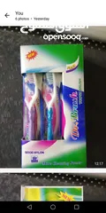  6 New dental brush for sale فرشاة اسنان جديدة للبيع