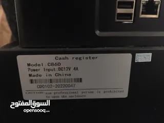  3 Cashier machine with accessories for sale