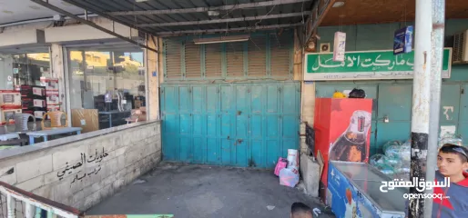  2 للبيع محل تجاري في بيت لحم منطقة بيت جالا مساحة 50 متر مع مخزن 160 متر