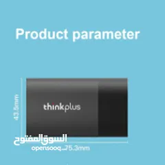 6 هارد خارجي SSD محمول تايب سي من لينوفو   External SSD hard drive