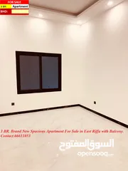  1 3 BR. Brand New Spacious Apartment For Sale in East Riffa with Balcony.