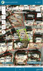  5 قطعة أرض مميزة للبيع في منطقة سكنية ومرتفعة في طبربور مساحة 1050 م2
