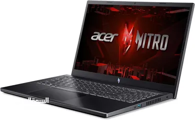  1 جديد - Acer Nitro V Gaming Laptop i5-13420H  RTX 4050  15.6" FHD IPS 144H  8GB DDR5  512GB Gen 4