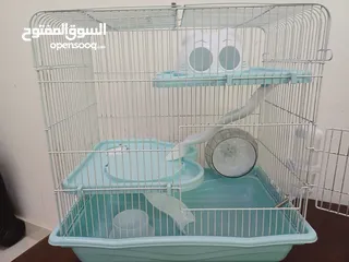  3 قفص هامستر  hamster cage