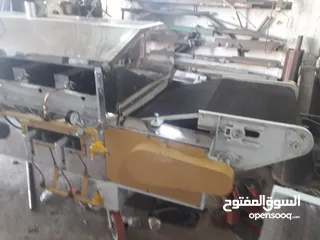  8 عده مخبز للبيع رقاقات جديده وفرن وعجانه وقطاعه