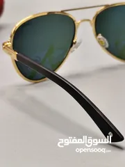  13 كارتير بمواصفات عالية جداً أعلى كواليتي   عدسة زجاج لون زيتوني مميز جداً  العدسة UV حماية من الإشعاع