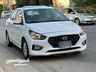 5 هونداي رينا موديل 2020 وارد الشركة فحص كامل فل كامل مع فتحة