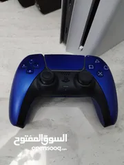  7 بلاستيشن 5 سلم ps5 slim مع مجموعة العاب وادين ثنتين اصليات ..................................