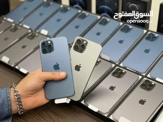  1 متوفر ايفونات 12 برو ماكس الاصلي جيجا 256 بطارية مشكل هدية كفر ولزقة وشاحن الاصلي