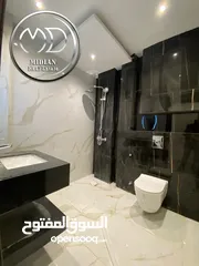  12 شقق أرضية وطوابق مكررة وأخير مع روف للبيع في خلدا مساحات 160م & 250م تشطيبات وديكورات سوبر ديلوكس