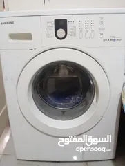  1 غسالة سامسونغ شغالة أو كندشن شغال موجودين في الخربة السوق