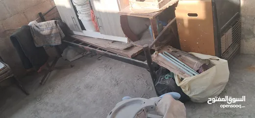 1 سرير نوم حديد