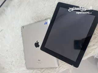  2 ايباد 4ابل 64gb