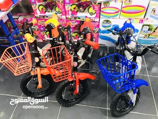  20 دراجات هوائية للاطفال مقاس 12 insh باسعار مميزة عجلات نفخ او عجلات إسفنجية