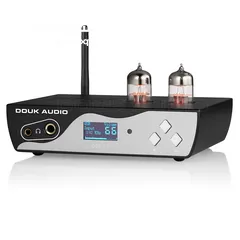  1 للبيع: Douk Audio DAC-T2 – محول رقمي تماثلي أنبوبي (DAC + Tube Preamp) مع ريموت