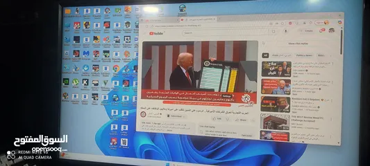  2 شاشة LG شاشة 32 بوصة LCD  FULL HD 1080P