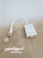 1 وصلة  converter USB -HDMI