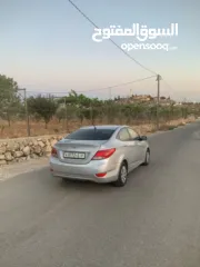  2 اكسنت ديزل 2015 أتوماتيك حجم المحرك 1600 فحص ممتاز رخصة وتأمين للبيع كاش او نص ونص او بدل