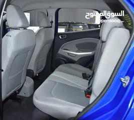  10 Ford EcoSport ( 2017 Model ) in Blue Color GCC Specs