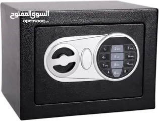  4 خزنة نقود قياس 23*17*17 باسورد +مفتاحين لحماية ممتلكاتك
