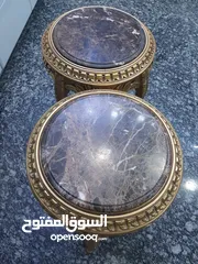  3 طبلات زان مصري مطلي بالذهب