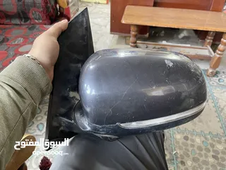  1 قطع كيا سيدونا مرايا جانبيه جهه السائق + ماطور بمب كهرباء باب خلف السائق (ماطور شفط)