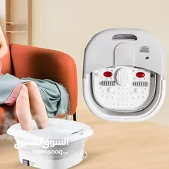  4 جهاز جاكوزي القدمين القابل للطي بالفقاعات