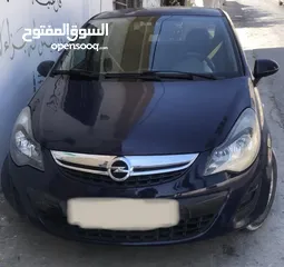  1 سيارة أوبل كورسا اقتصاديه جداً للبيع والسعر حرق !!