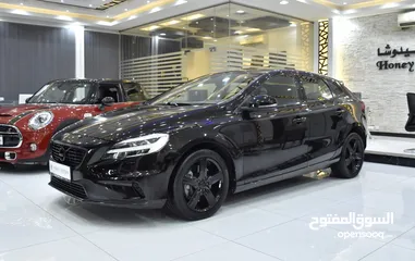  1 Volvo V40 T5 ( 2018 Model ) in Black Color GCC Specs