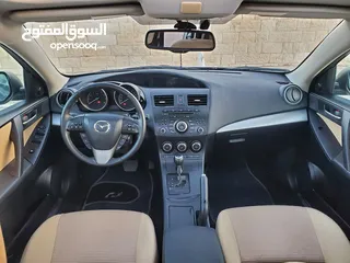  19 مازدا 3 زوووم موديل 2013 فل كامل مع الفتحه بأعلى صنف ومواصفات من فئتها  MAZDA 3 ZOOM MODEL 2013