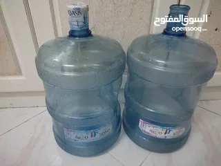  1 2  empty OASIS water bottle  sale in Alkhoud. Each bottle RO 2.