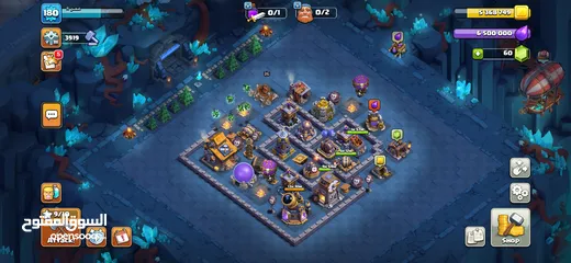  4 كلاش اوف كلانس حساب تاون 15 للبيع