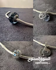  11 اكسسوارات باندورا بالجملة , بريميوم كواليتي طبق الأصل , مختوم باندورا ومختوم فضة الختم الأصلي