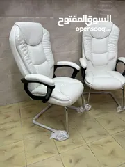  5 بدور على كراسي لشركتك كرسي جلد ثابت انتظار