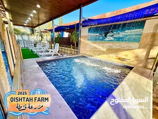  15 مزرعة قشطة للايجار في بلعما - مزرعة 5 STAR - مزرعة VIP - مزرعة للايجار - مزارع للايجار