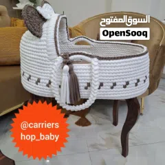  1 حامل أطفال متين وأنيق، قابل للغسل ومناسب لكل غرفة