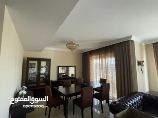  1 شقة مفروشه فاخره للإيجار في دير غبار طابق اول 270 م