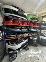  2 قطع غيار مستعمل وجديد أودي جولف بورش باسعار منافسه جدا جميع القطع وارد اليابان ممشى قليل  Audi