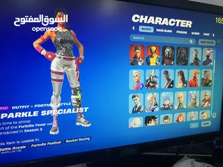  3 للبيع حساب فورت نايت بنت الديسكو + سكناته 150+ اساسي كامل معلومات يربط سوني