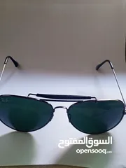  2 Ray-Ban Aviator نظارة الطيارين ..فاخره قياس62 مستعمل