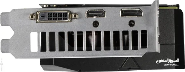  4 كرت شاشه جيمنج نفيديا جيفورس ASUS NVIDIA GEFORCE GTX 1660 SUPER 6GB GDDR6 1080P FULL HD GAMING GPU