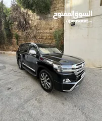  6 تويوتا لاندكروزر 2013 محول خارجي 2019 فحص كامل فل كامل اسود ملوكي