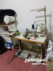  8 ماكنه حبكه جوكي اصلي بحاله ممتازه صناعي مع طاوله و شمع دان بركب عليها سته خيطان شغل مصنع أو مشغل