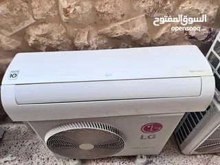  1 للتميز عنوان مكيف الجي سبلت سمارت 2طن فل انفيرتر جهاز غني عن التعريف مشالله حامي بارد أداء مميز وكفا
