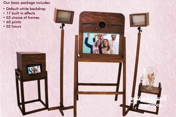  3 Photobooth System for All types of events