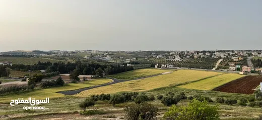  3 ارض سكنية  للبيع طريق المطار بالقرب من فلل جرين لاند بمساحة ( 1801 م ) في ناعور