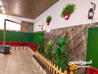 29 شالية كل الفصول مسبح مغلق ومدفى خصوصية عالية جلسة خارجية وباربكيو والعاب اطفال ونافورة وشلال وغيرها