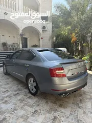  2 سكودا اوكتافيا 2013 جير عادي ترخيص وتامين شامل اضافات فل فحص بالورقة جديدة كلياً