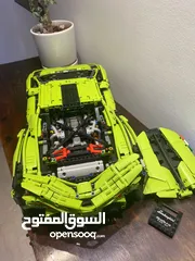  7 Lamborghini Sián FKP 37 1:8 Ferrari Daytona SP3 - High-Detail Technic-Style Construction Model