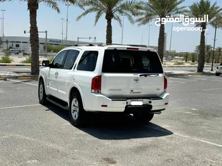  6 Nissan Armada SE 2015 (White)
